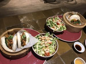 Buns  at 123V Browns in London