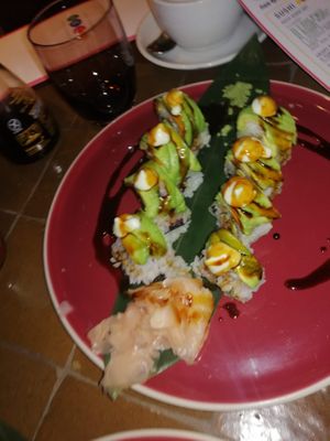 Dragon Roll at 123V Browns in London