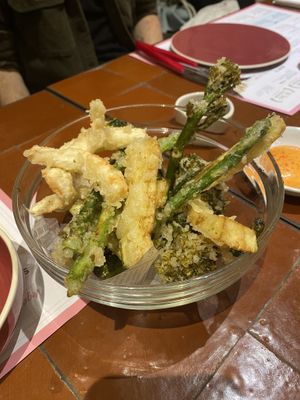 V-Prawn Tempura  at 123V Browns in London