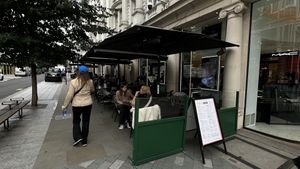   at 123V Browns in London