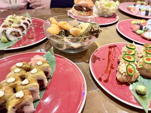 Bottomless Sushi 🍱🍣   at 123V Browns in London