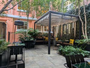 Garden at 123V Browns in London