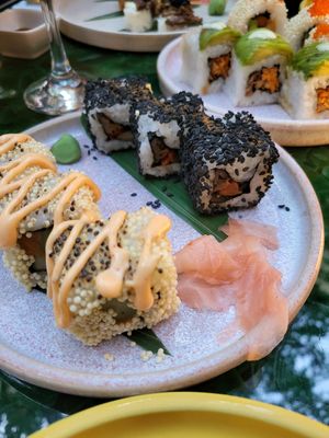 Sushi 5 at 123V Browns in London