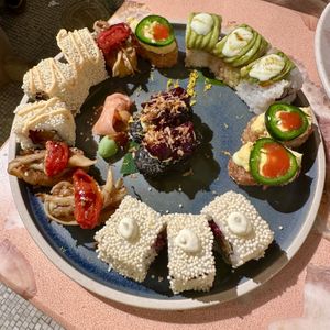 ‘Omakase’ chef’s selection  at 123V Browns in London