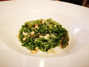 Orzo Risotto (tasting menu) at 123V Browns in London