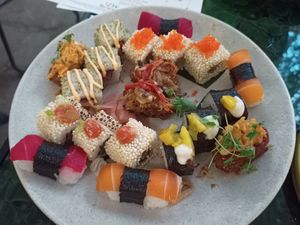 Chef s selection at 123V Browns in London