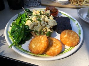 The Long Straw with tofu scramble  at Short Straw in Hawthorn