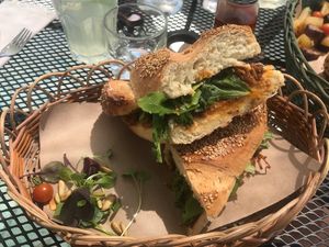 Baguette yaca at La Yaqueria in Valladolid