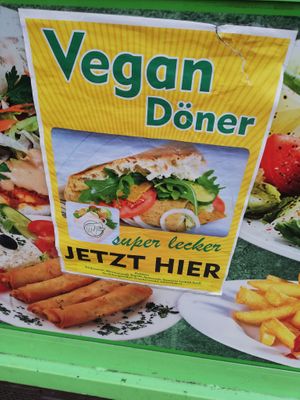 Neu - Veganer Döner  at Bey Kebab in Hamburg
