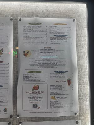 Lots of options are marked vegan (or can be made vegan)   at C Casa in Napa