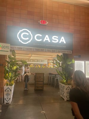 The entrance   at C Casa in Napa