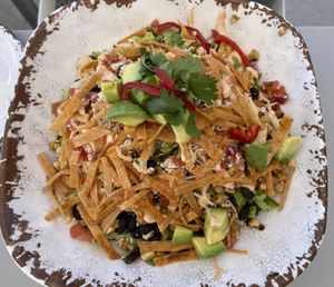 Taco saladd  at C Casa in Napa