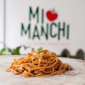 Organic Kamut Pasta at Mi Manchi in Bogota