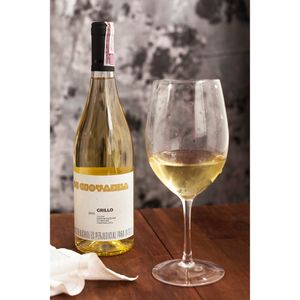 Italian wine Grillo at Mi Manchi in Bogota