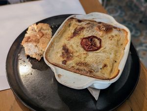 Lasagna as of January 2023 at Mi Manchi in Bogota
