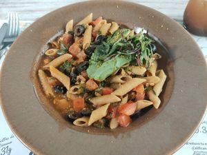 Penne Puttanesca at Mi Manchi in Bogota