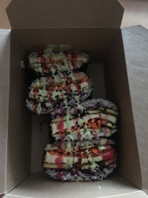 Sushi-Sandwich at Roots in Muenster