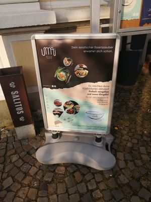 sign at Roots in Muenster