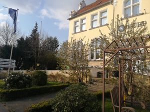 outside at Roots in Muenster