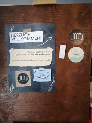 door at Roots in Muenster