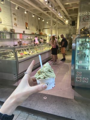 Pistachio   at Gelaaati di Marco in Barcelona