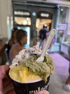   at Gelaaati di Marco in Barcelona