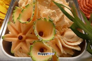 melon gelato no milk at Gelaaati di Marco in Barcelona