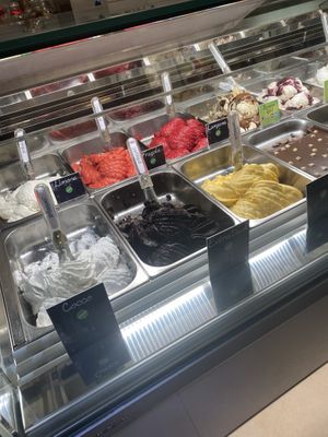 Great vegan gelato  at Gelaaati di Marco in Barcelona
