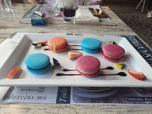 Macarrones at La Route Des Vins La Paz in Puebla