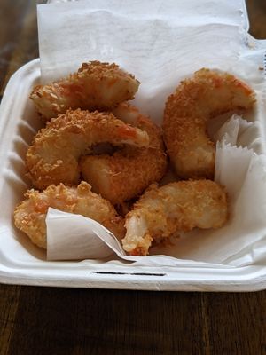 Coconut Shrimp at The Social Vegan in Lexington