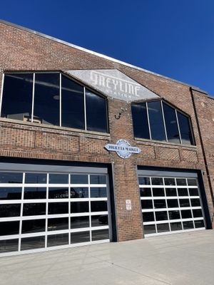 Inside here  at The Social Vegan in Lexington