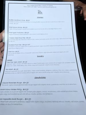   at The Social Vegan in Lexington