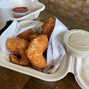 Coconut “shrimp"  at The Social Vegan in Lexington