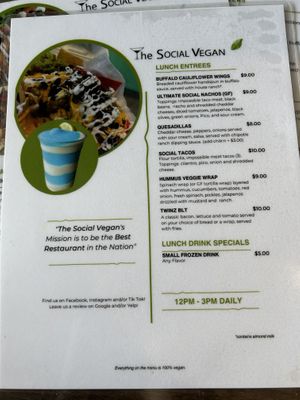   at The Social Vegan in Lexington