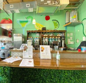 Front counter at The Social Vegan in Lexington