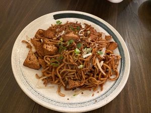 Garlic Noodles at Chloe's Kitchen in Santa Cruz