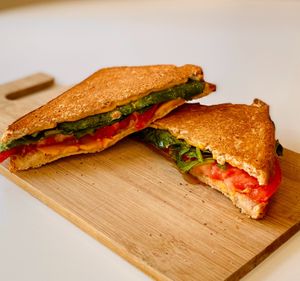 Vegan grilled Cheese. at Apothica Cafe in Cumberland