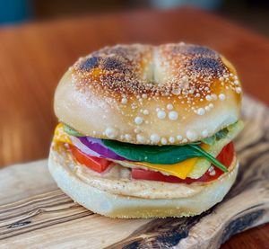 Fiesta Breakfast Sandwich
100% Vegan at Apothica Cafe in Cumberland