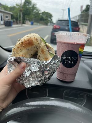   at Apothica Cafe in Cumberland