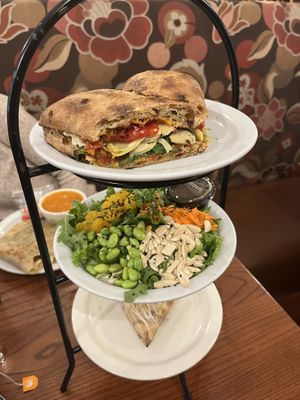  Vegan afternoon tea   at The Whistling Kettle in Ballston Spa