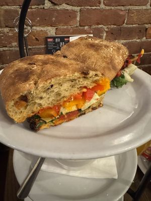 Vegan Garden Sandwich   at The Whistling Kettle in Ballston Spa
