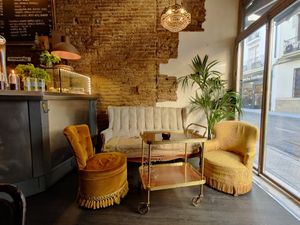 The vibe is pretty chilled with music to match. A great way to start a morning! at La Bohême in Cordoba