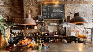 Inside  at La Bohême in Cordoba