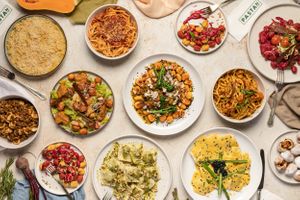 A selection of our dishes at Pastan Barbican in London