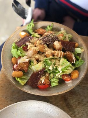 Caesar Salad at Pastan Barbican in London