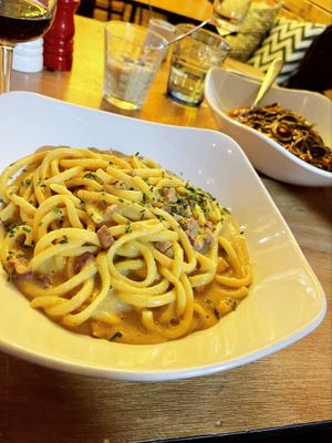 Carbonara at Pastan Barbican in London