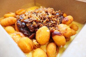 Loaded gnocchi   at Pastan Barbican in London