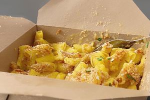 Mac and cheese   at Pastan Barbican in London