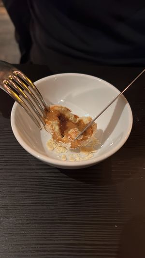 Speculoos mini doughnut ball  at Pastan Barbican in London