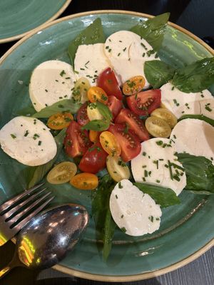 The BEST vegan mozzarella EVER  at Pastan Barbican in London